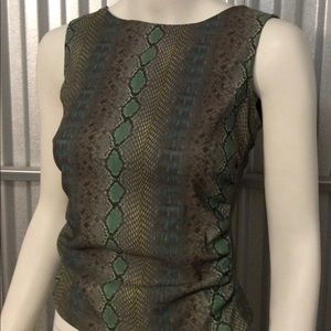 Sexy snakeskin top by Cynthia by Cynthia Steffe